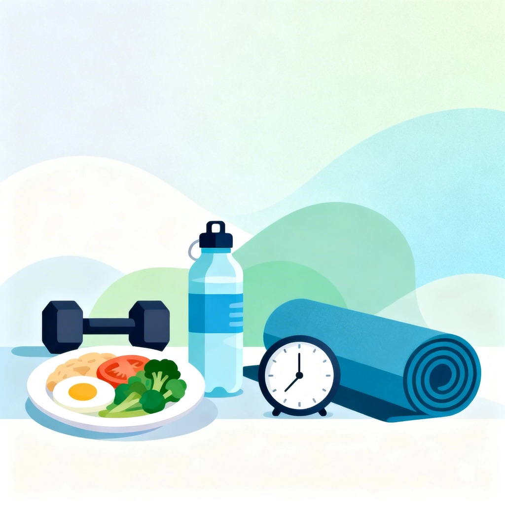 Cinco hábitos para un día saludable